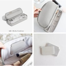 画像4: 【STACKERS】コスメ&ジュエリーバッグ　Cosme Jewellery Bag　ペブルグレイ　Pebble　Gray　スタッカーズ イギリス ロンドン (4)