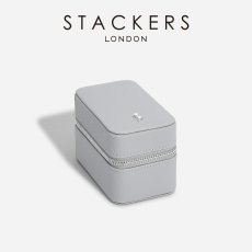 画像9: 【STACKERS】ジュエリー＆ウォッチボックス　ペブルグレイ　Pebble Gray  76330   トラベル　  Travel Jewellery & Watch Box   スタッカーズ　イギリス　ロンドン (9)