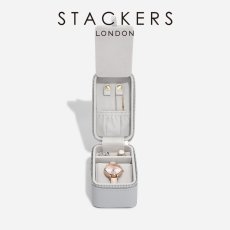 画像10: 【STACKERS】ジュエリー＆ウォッチボックス　ペブルグレイ　Pebble Gray  76330   トラベル　  Travel Jewellery & Watch Box   スタッカーズ　イギリス　ロンドン (10)