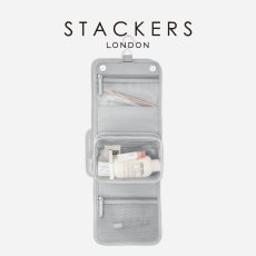 画像1: 【STACKERS】ハンギング ウォッシュバッグS　 Small Hanging Wash Bag  ペブルグレイ Pebble Gray スタッカーズ london (1)