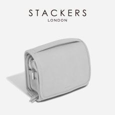 画像2: 【STACKERS】ハンギング ウォッシュバッグS　 Small Hanging Wash Bag  ペブルグレイ Pebble Gray スタッカーズ london (2)