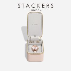 画像1: 【STACKERS】ジュエリー＆ウォッチボックス　ブラッシュピンク　Blush Pink   	76328  トラベル　  Travel Jewellery & Watch Box   スタッカーズ　イギリス　ロンドン (1)