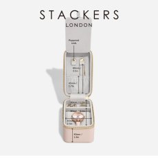 画像11: 【STACKERS】ジュエリー＆ウォッチボックス　ブラッシュピンク　Blush Pink   	76328  トラベル　  Travel Jewellery & Watch Box   スタッカーズ　イギリス　ロンドン (11)