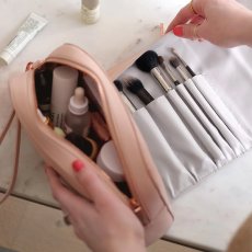 画像12: 【STACKERS】ラップアラウンド メイクアップ バッグ Wrap Around Makeup Bag ブラッシュ ピンク Blush Pink スタッカーズ イギリス ロンドン (12)