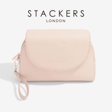 画像3: 【STACKERS】ラップアラウンド メイクアップ バッグ Wrap Around Makeup Bag ブラッシュ ピンク Blush Pink スタッカーズ イギリス ロンドン (3)