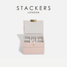 画像1: 【STACKERS】マイクロ　ジュエリーボックス　2個セット　2set　micro　ブラッシュピンク　Blush Pink　スタッカーズ (1)