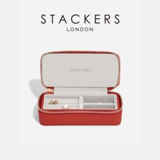 画像1: 【STACKERS】トラベル ジュエリーボックス M  Travel M レッド　Red　トラベルM スタッカーズ  ロンドン　UK (1)