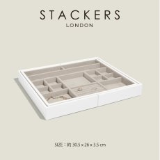 画像9: 【STACKERS】ジュエリースライダー M  Jewellery Slider　M  スムースホワイト White スタッカーズ イギリス ロンドン (9)