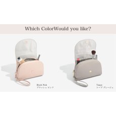 画像7: 【STACKERS】ラップアラウンド メイクアップ バッグ Wrap Around Makeup Bag ブラッシュ ピンク Blush Pink スタッカーズ イギリス ロンドン (7)