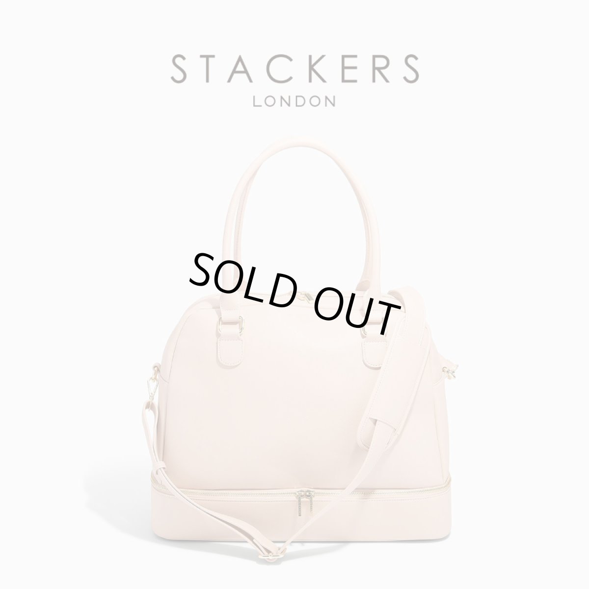 画像1: 【STACKERS】ハンドバッグ　ブラッシュピンク　Hnad bag Blush Pink スタッカーズ ロンドン　UK (1)