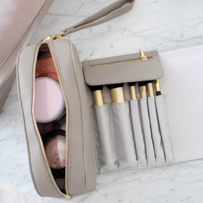 画像2: 【STACKERS】ラップアラウンド メイクアップ バッグ Wrap Around Makeup Bag ブラッシュ ピンク Blush Pink スタッカーズ イギリス ロンドン