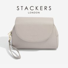 画像3: 【STACKERS】ラップアラウンド メイクアップ バッグ Wrap Around Makeup Bag トープグレージュ Taupe スタッカーズ イギリス ロンドン (3)