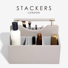 画像1: 【STACKERS】クラシックコスメティックオーガナイザー Classic Cosmetic Organiser トープ グレージュ Taupe スタッカーズ イギリス ロンドン (1)