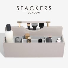 画像1: 【STACKERS】スーパーサイズコスメティックオーガナイザー　Supersize Cosmetic Organiser トープ グレージュ Taupe スタッカーズ イギリス ロンドン (1)