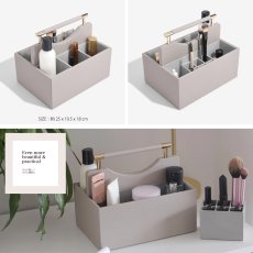 画像4: 【STACKERS】クラシックコスメティックオーガナイザー Classic Cosmetic Organiser トープ グレージュ Taupe スタッカーズ イギリス ロンドン (4)