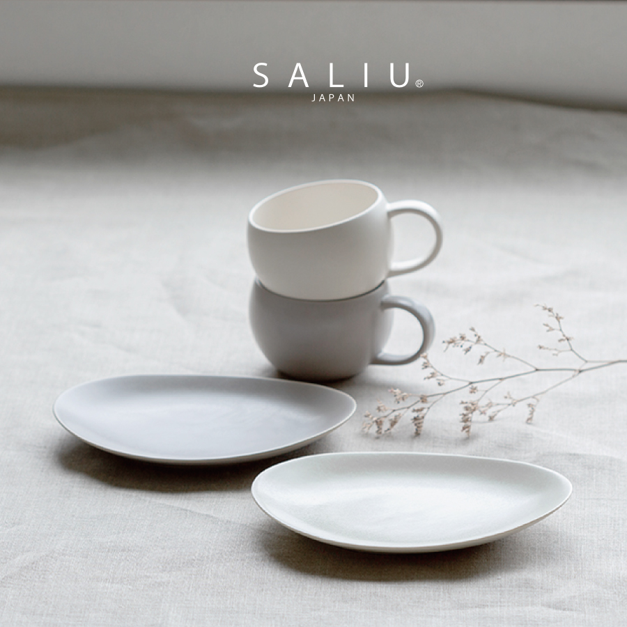 SALIU】結 YUI ティーカップ＆ソーサー セット 紅茶のための茶器 ティープレート 茶托 マグカップ 日本製 - Nature Ave.